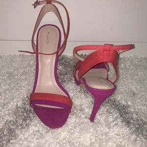 Gently worn Aldo sandals